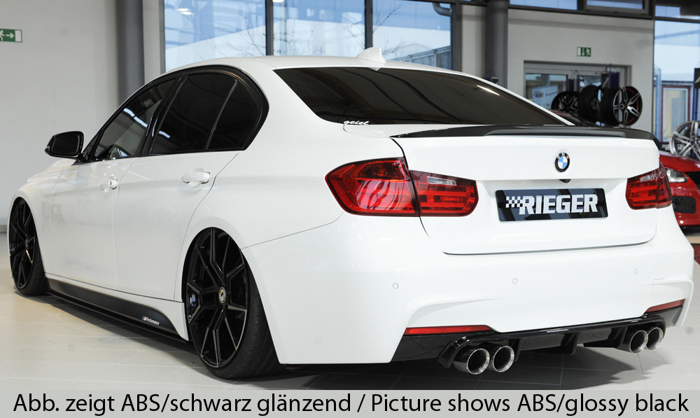 Achter Diffuser BMW 3 serie F30/F31 2012-... ongespoten Rieger