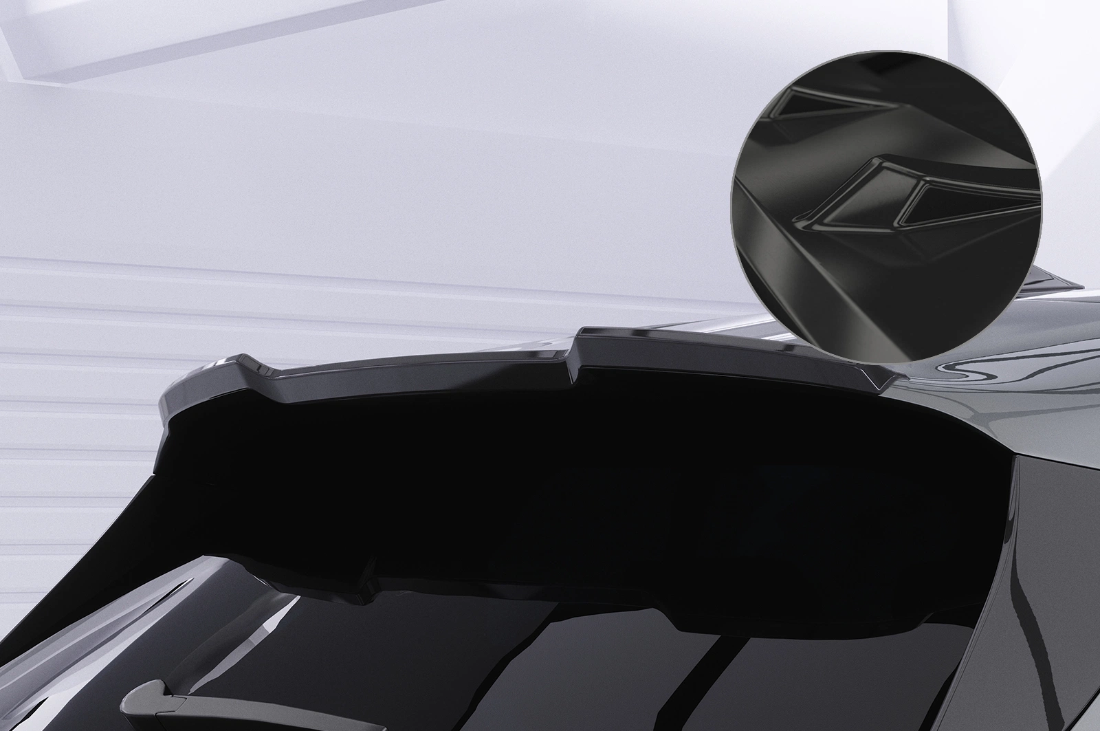 Achterspoiler BMW 1er F70 M Pro / M135 Glans Zwart (2024)