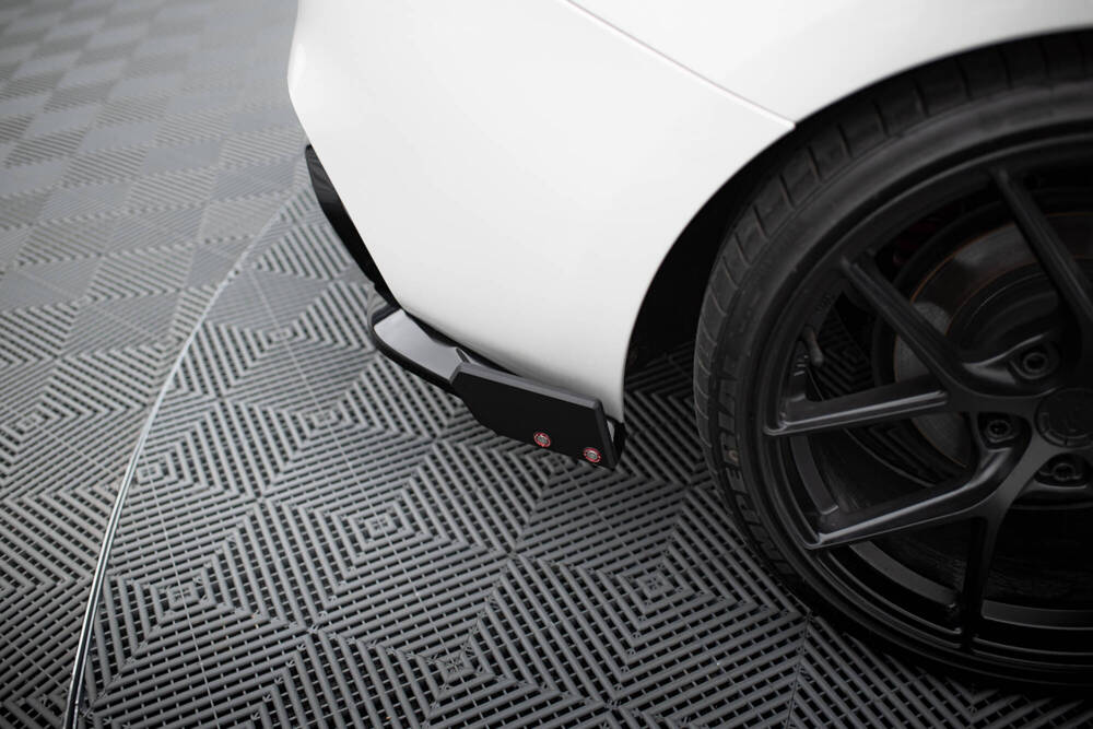 Achterzij Spoilers V.5 + Flaps BMW 1 M-pack / M140i F20 Facelift