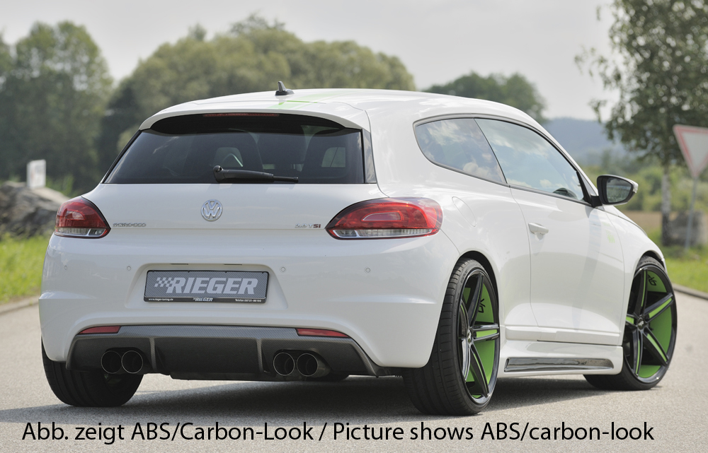 Achterbumperaanzet VW Scirocco III Rieger Tuning