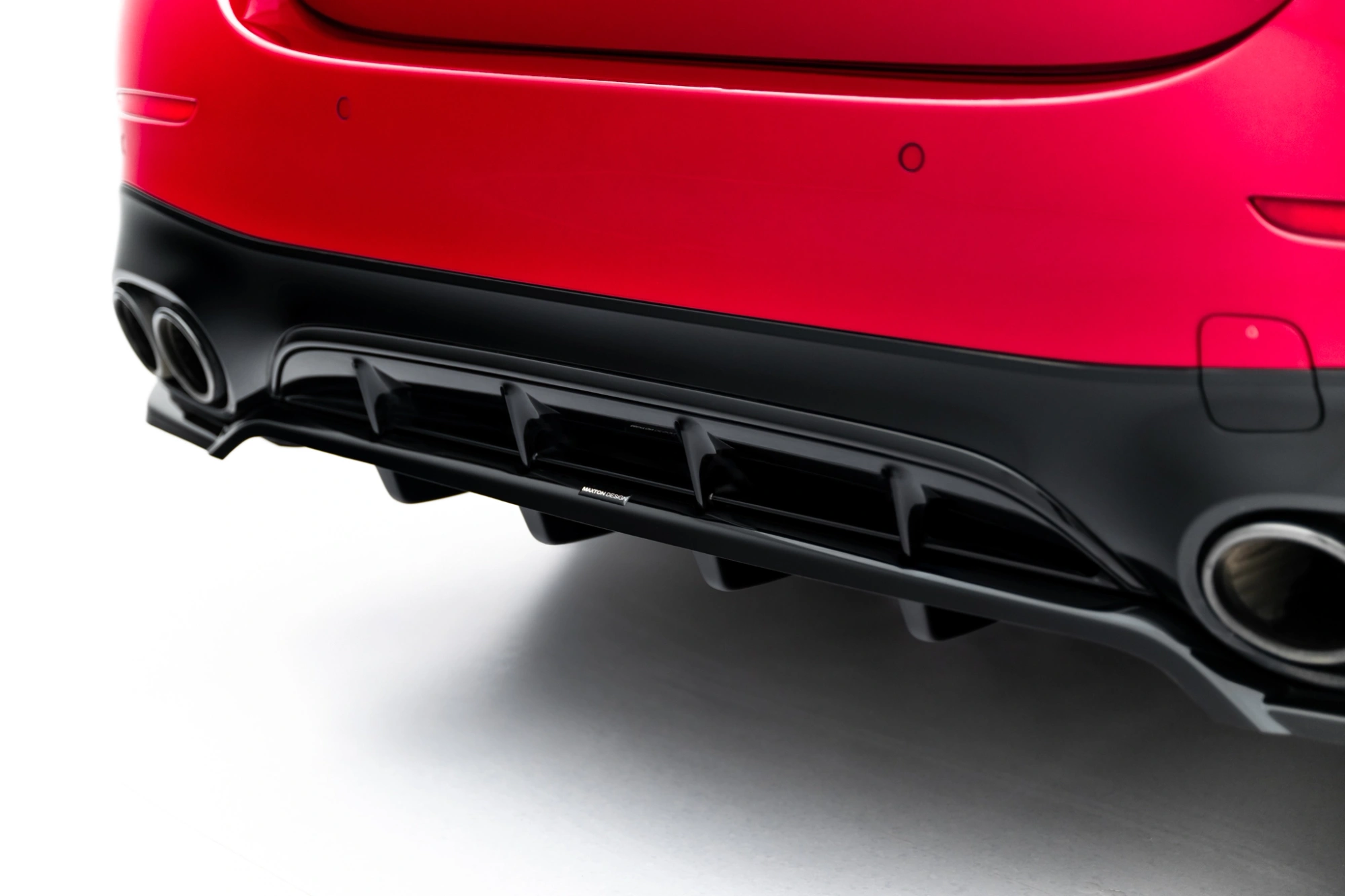 Diffuser Mercedes-AMG E53 Sedan / Estate W214 Maxton Glans Zwart