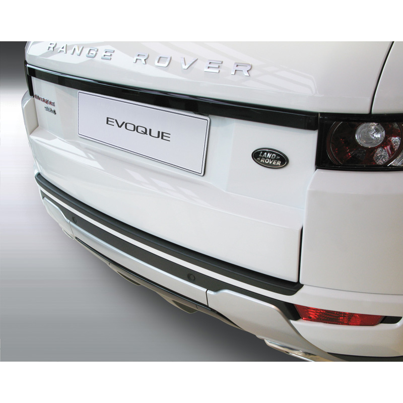 ABS Achterbumper beschermlijst  Landrover Evoque 5 deurs 2011-2019 Zwart