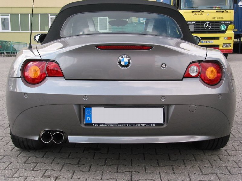 Rear Muffler BMW Z4 Coupe Exhaust Systems