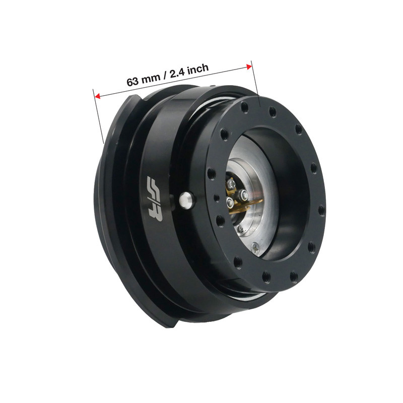 Simoni Racing Quick Release / Verlenger voor stuurnaven - Lengte 63mm