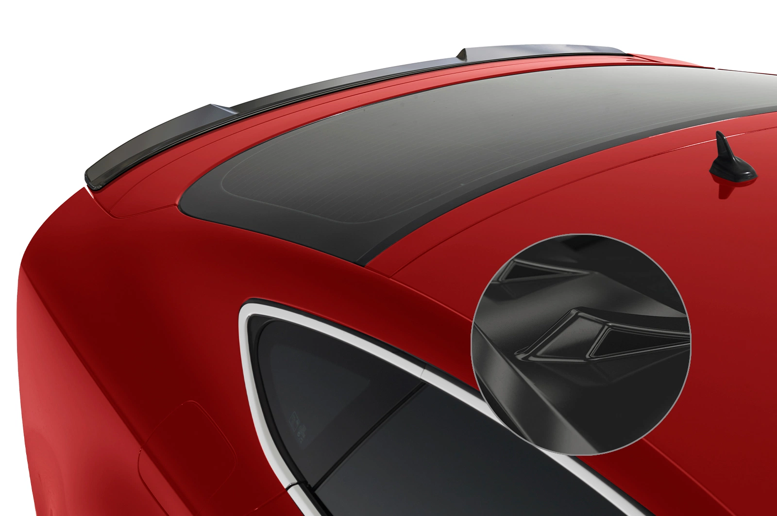 Achterspoiler Audi A7 / S7 C7 (4G) Sportback glans zwart – CSR Automotive