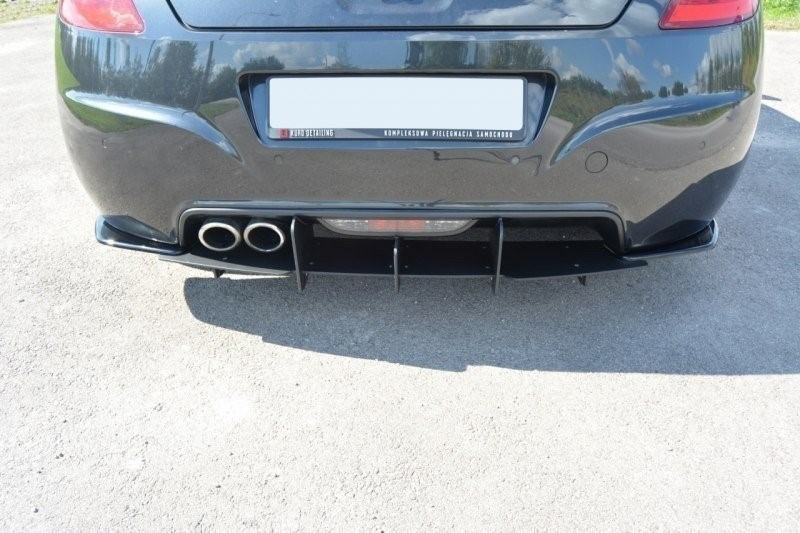 Achterzijde skirts Peugeot RCZ Maxton Design glans zwart