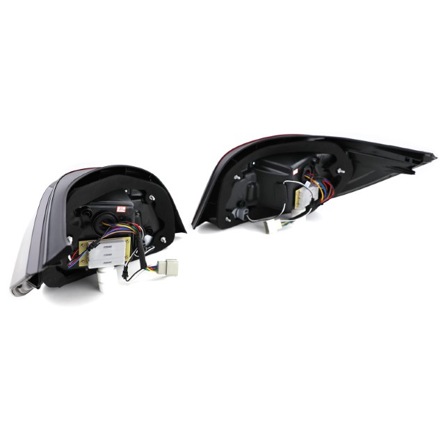 Taillights LED BMW 5-Serie E60 red/smoke