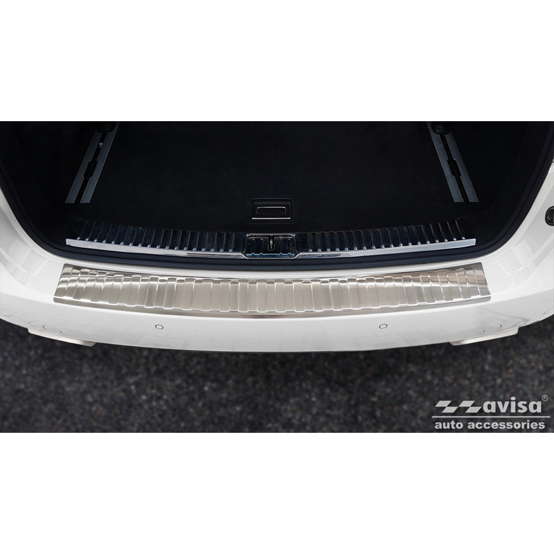 RVS Achterbumperprotector  Porsche Cayenne II 2010-2014 & FL2014- 'Ribs'