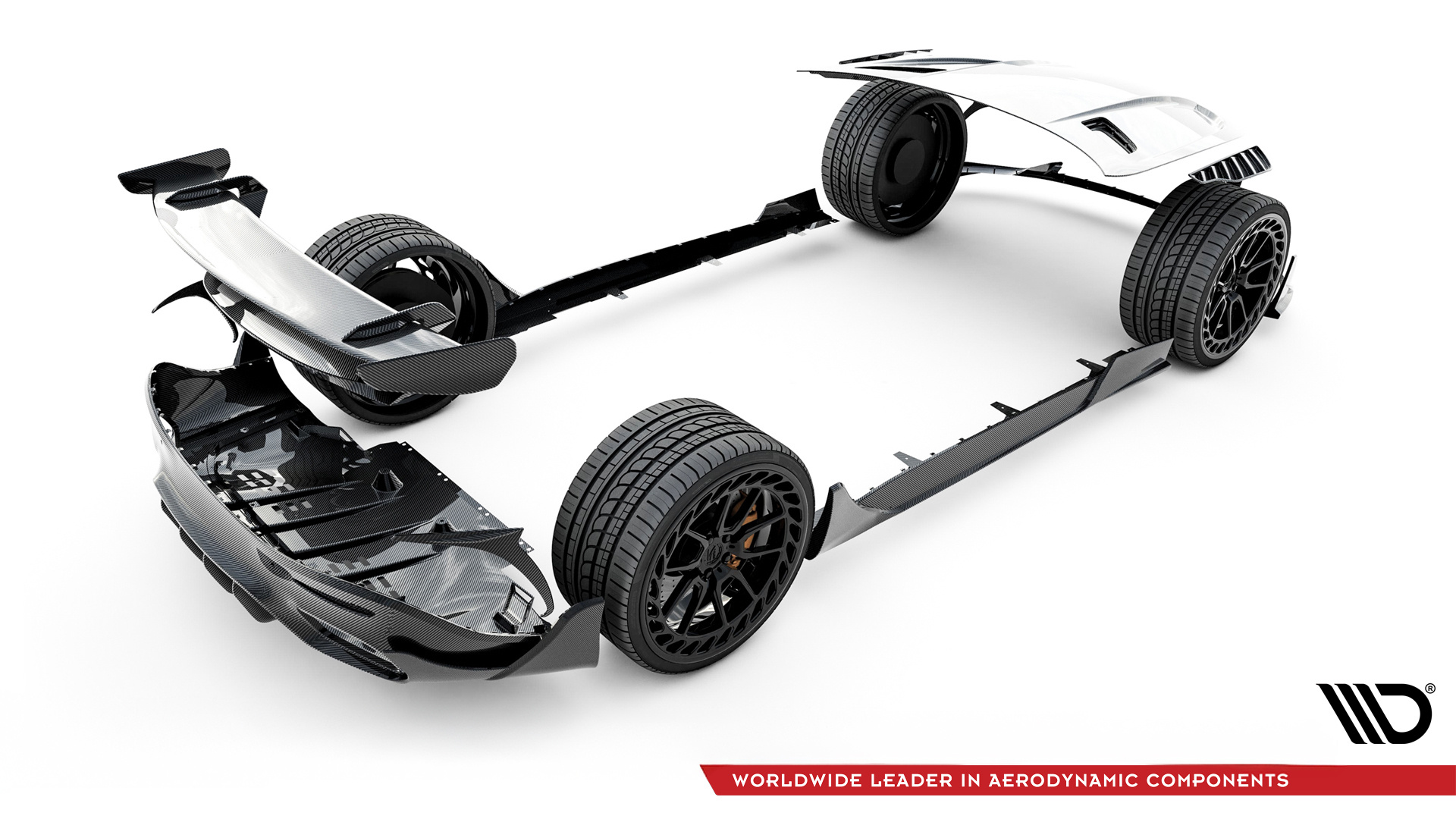 Prepreg Carbon Fiber Bodykit Mercedes-AMG GT 63 / 55 C192