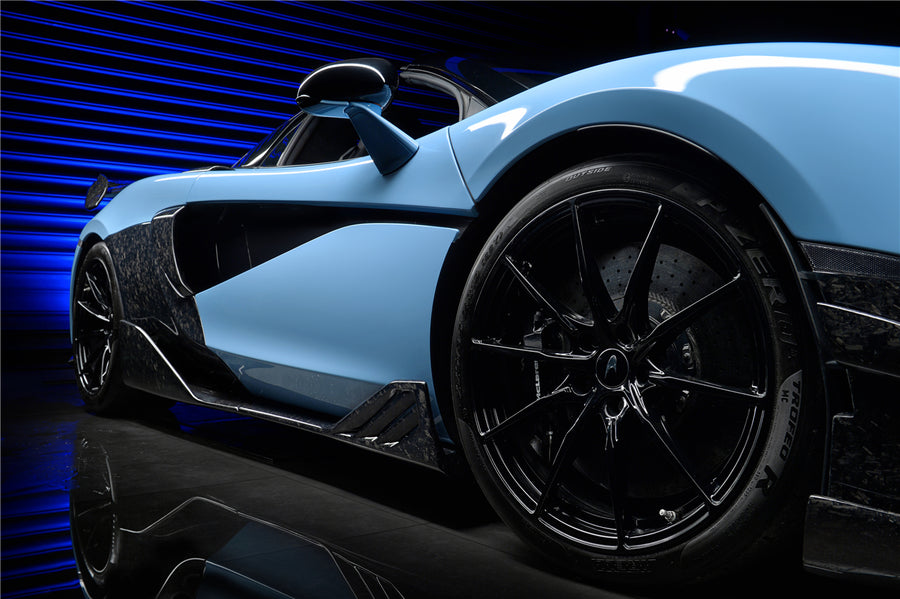 McLaren 600lt BKSS Style Carbon Fiber Zijskirts 2018-2021