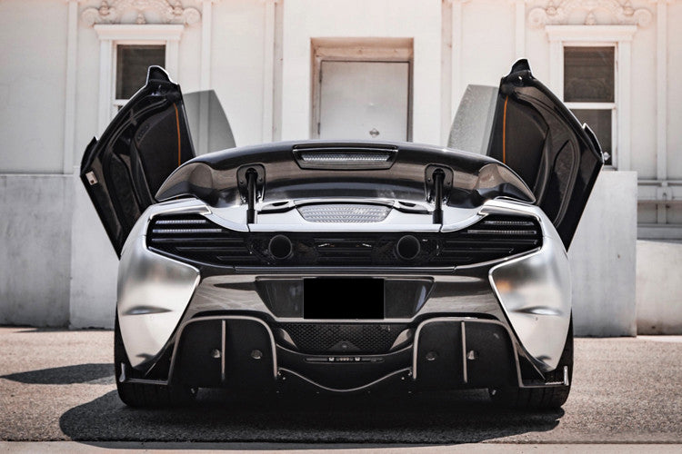 McLaren MP4 12C BKSS Style Carbon Fiber Diffuser 2011-2017