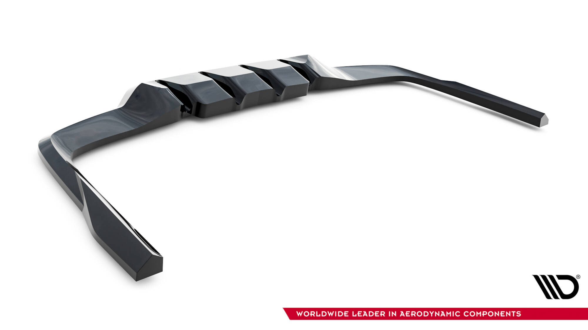 Achter Diffuser Mercedes-AMG CLE 53 / AMG-Line C236 Maxton Glanzend zwart