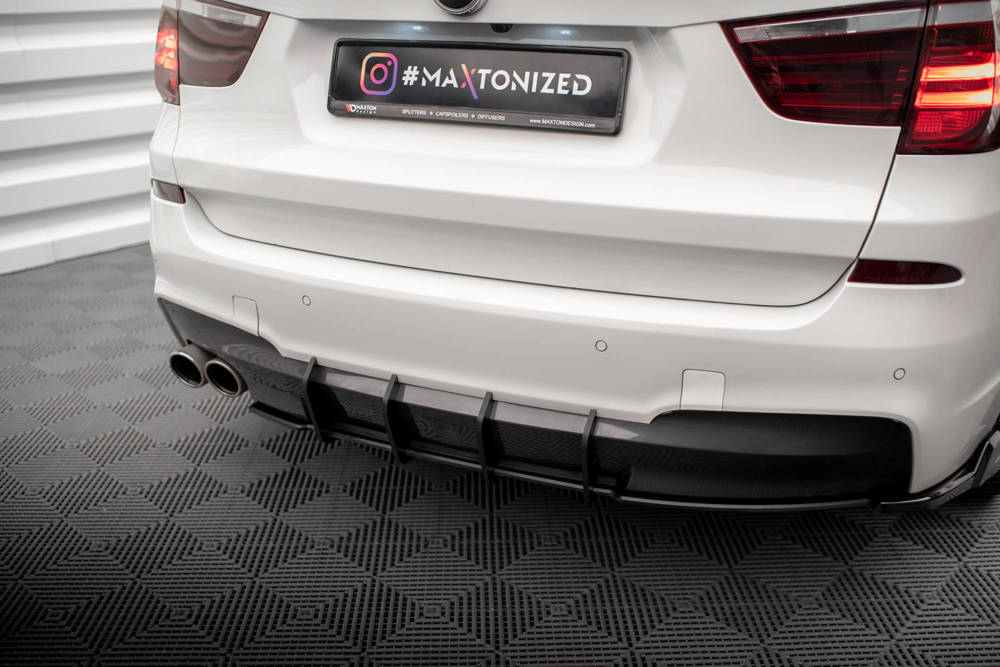 Diffuser Street Pro BMW X3 M-Pack F25 2010 - 2014 Maxton