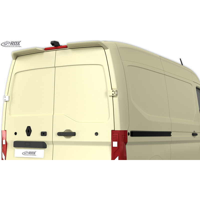 RDX Racedesign Dakspoiler  Renault Master IV / Nissan Interstar 2024- (H2) (met 2 achterdeuren) (PU)