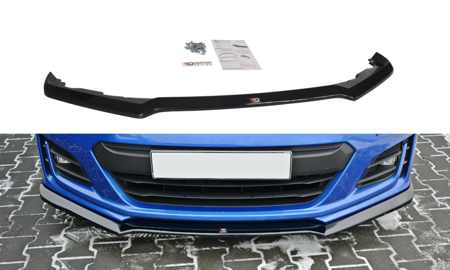 Voorspoiler Subaru BRZ Maxton Design glans zwart V.3