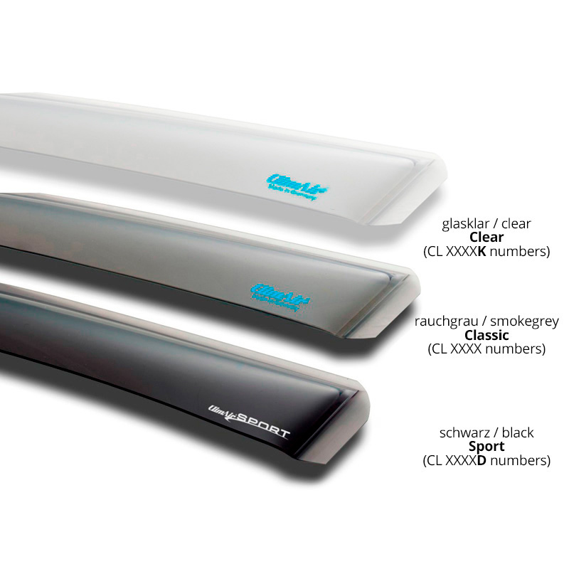 Zijwindschermen Master (achter)  Volkswagen ID.3 2020- & Cupra Born 2021-