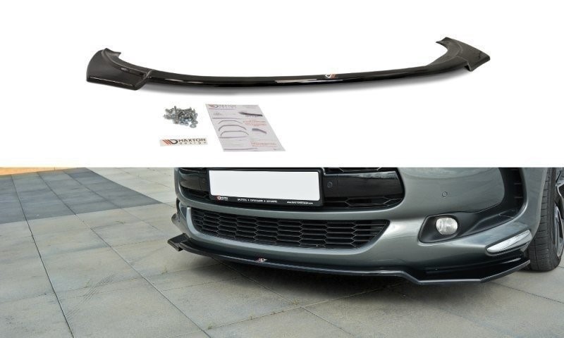 Voorspoiler Citroen DS5 Facelift V.1 Glanzend Zwart