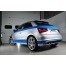 Milltek Audi A1 S line 1.4 TFSI cat-back systeem met dubbel 80mm
