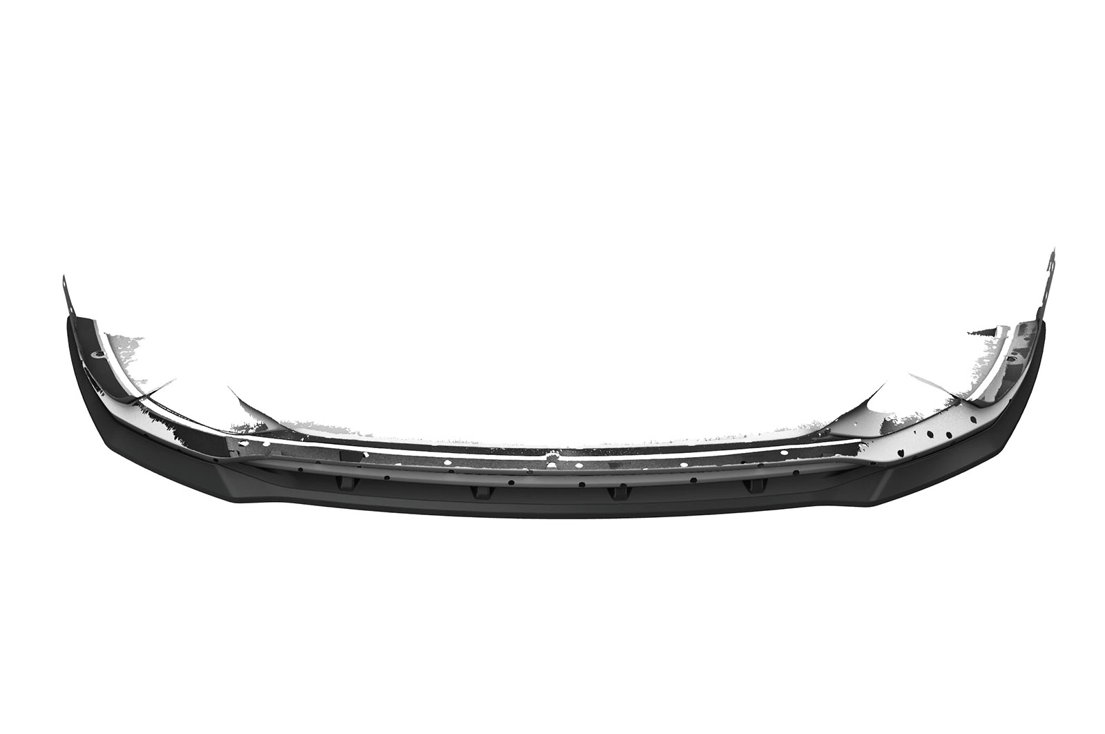 Voorspoiler Kia Optima (JF) GT/GT-Line glans zwart – 08/2018–