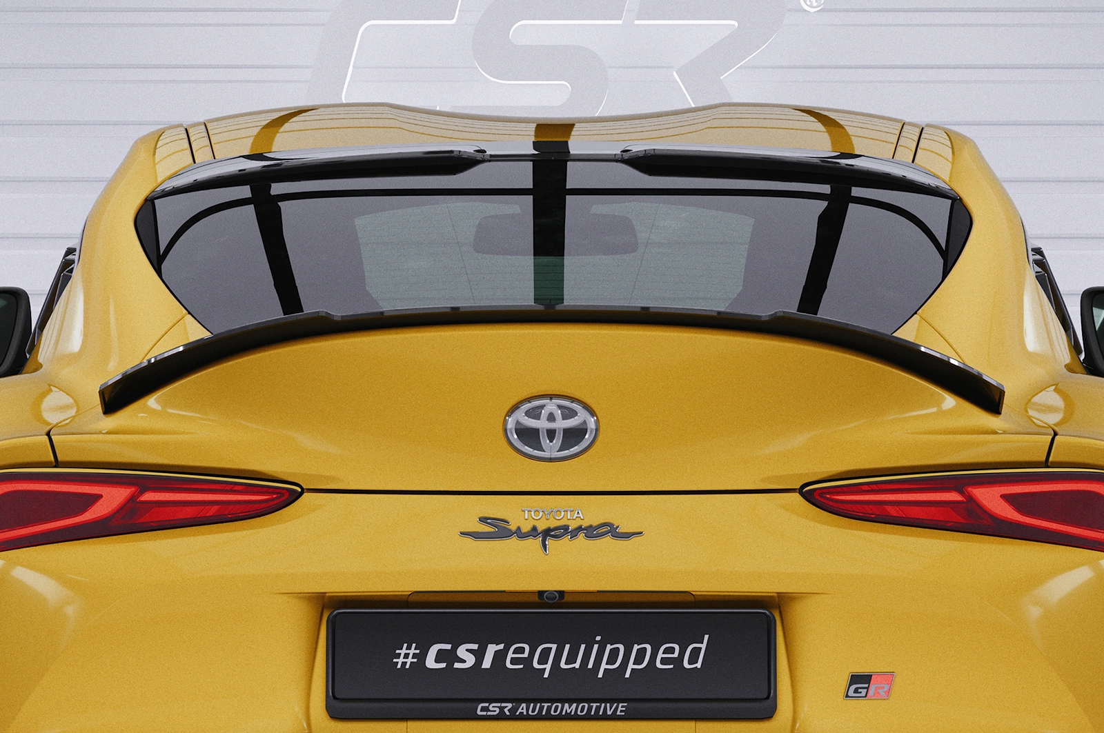 Achterspoiler Toyota GR Supra (A90) (2019–) Glans Zwart – CSR Automotive