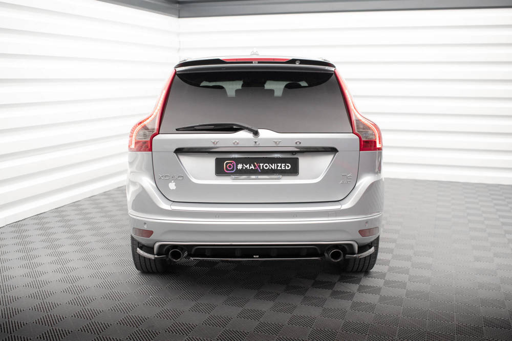 Diffuser Volvo XC60 R-Design Facelift 2013 - 2017 Maxton Glans Zwart
