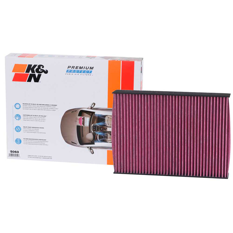 K&N Premium Single-Use Interieurluchtfilter  Nissan/Renault diverse modellen (DVF5063)