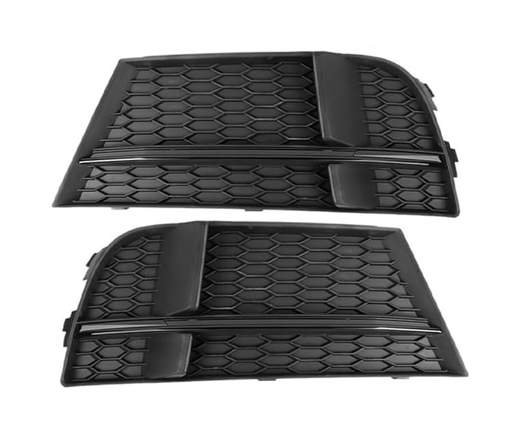 Mistlamp Grillen Audi A3 8V S-Line 16-20 zwart