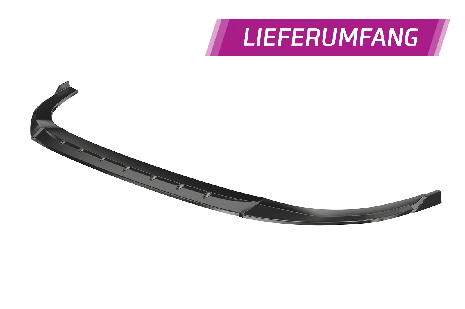 Voorspoiler VW Golf 8 (Typ CD) GTI/GTD/GTE/R-Line glans zwart – CSR Automotive (12/2019–)