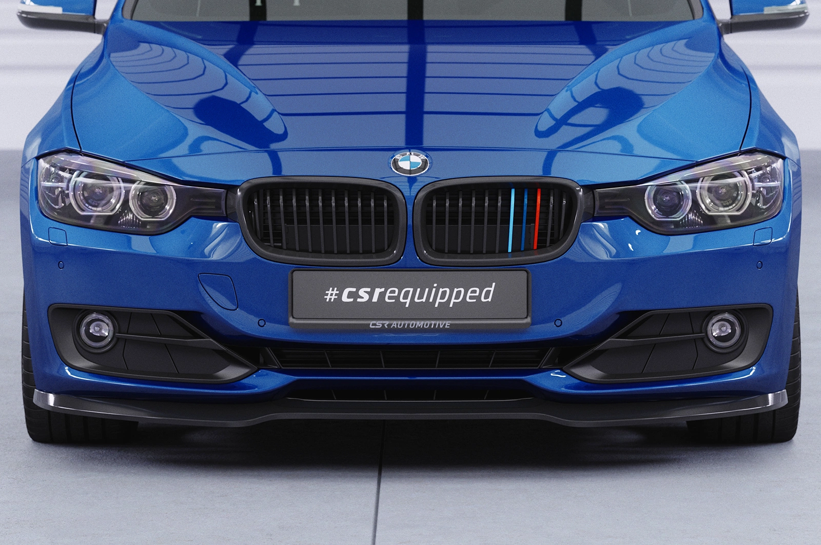Voorspoiler BMW 3er (F30 / F31) Glans Zwart (10/2011 - 06/2015) van CSR Automotive