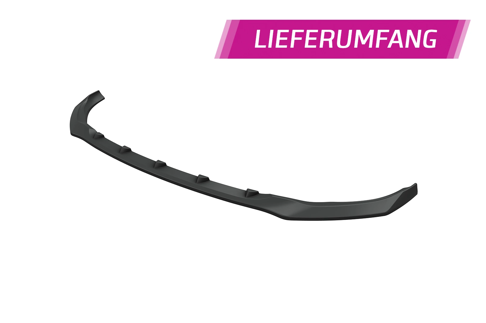Voorspoiler Mercedes-Benz C-Klasse W205 AMG-Line Glans Zwart (03/2018–2021) CSR