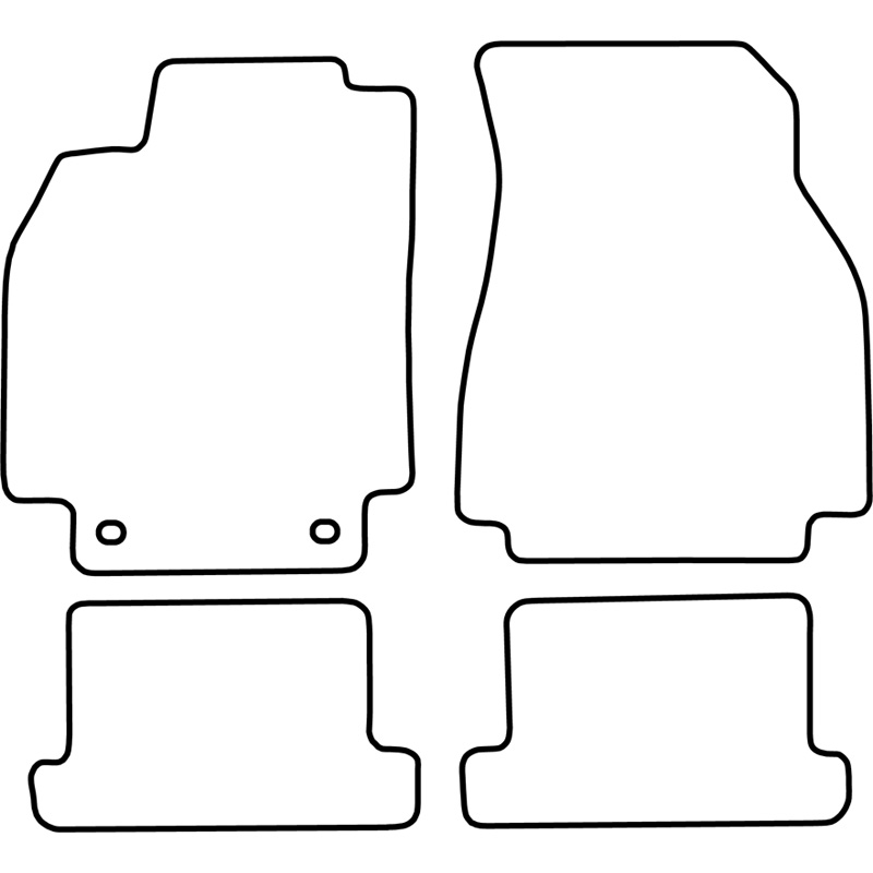 Automatten Renault Megane II CC 03-