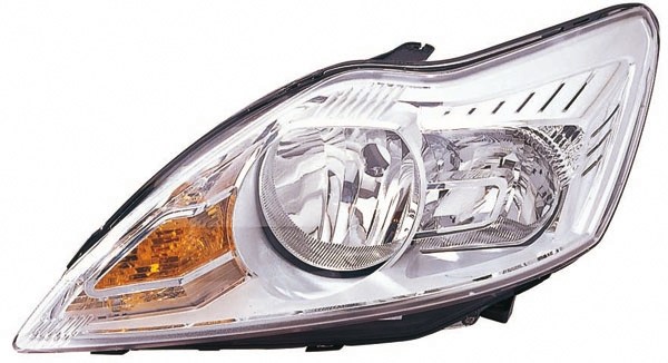 Koplamp rechts FOCUS 08-11 Chroom H1+H7