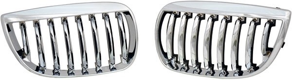 SET Grill rechts/links BMW E87 04-07