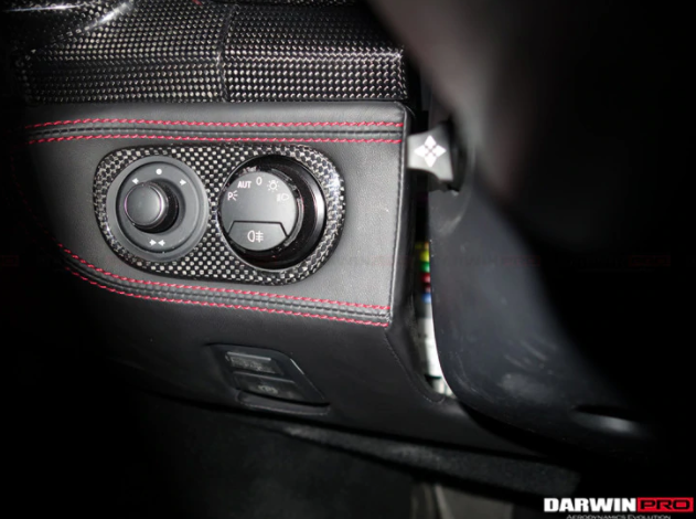 Ferrari 458 Coupe/Spyder/Speciale Dry Carbon Fiber Lampen Schakelaar Cover 2010-2015