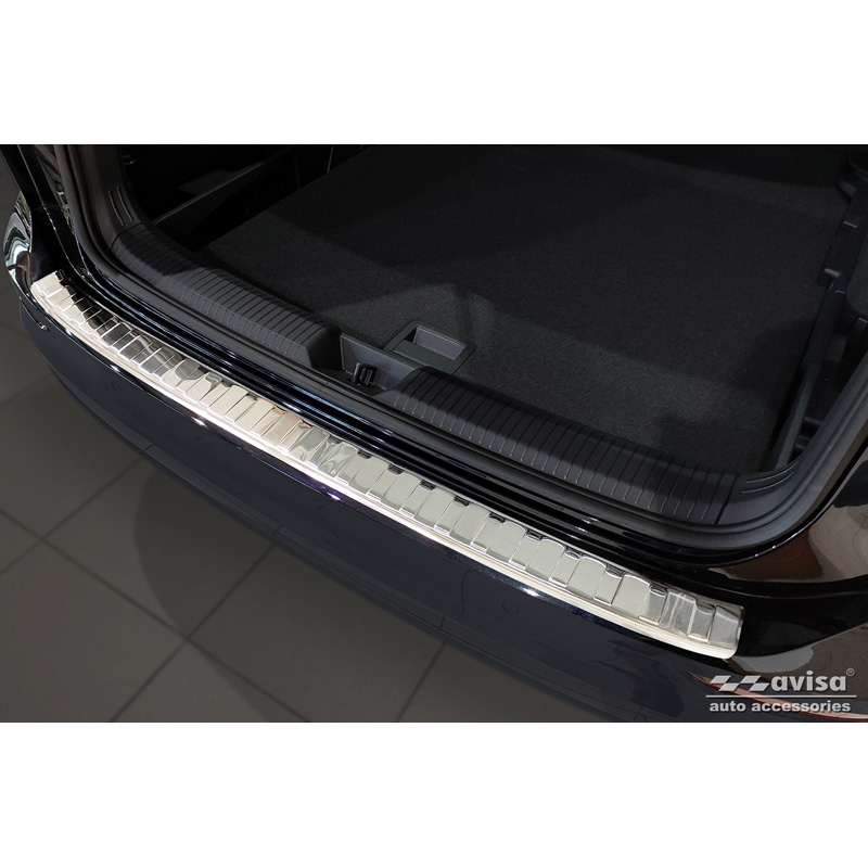 RVS Achterbumperprotector  Volkswagen Golf VIII Variant 2020-2024 & FL 2024- 'Ribs'