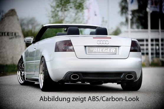 Achteraanzet Audi A4 cabrio (8H) ABS 02- sport Rieger