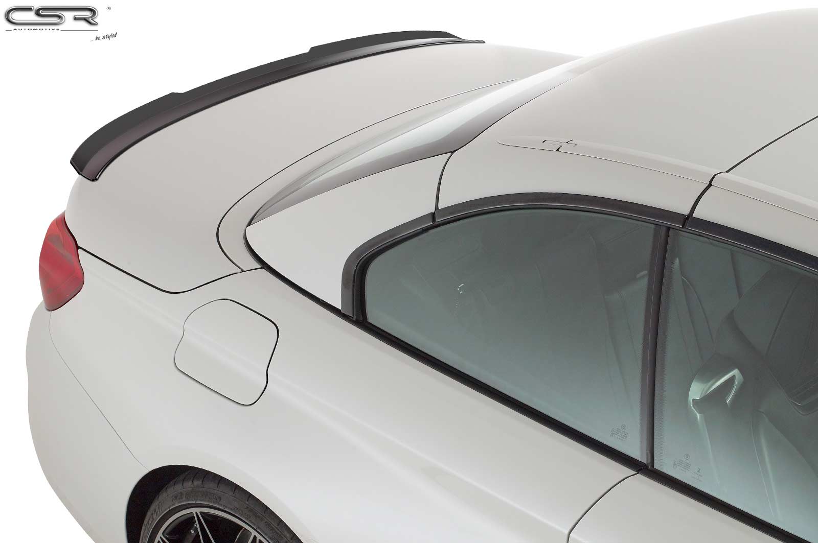 Achterspoiler BMW 4er F33 / M4 F83 Cabrio (2014–) Glans Zwart – CSR Automotive
