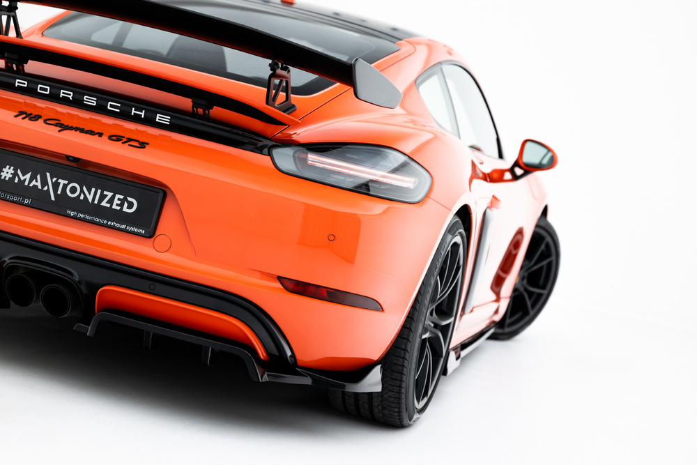 Diffusor (met verticale balken) Porsche 718 Cayman GTS 982c