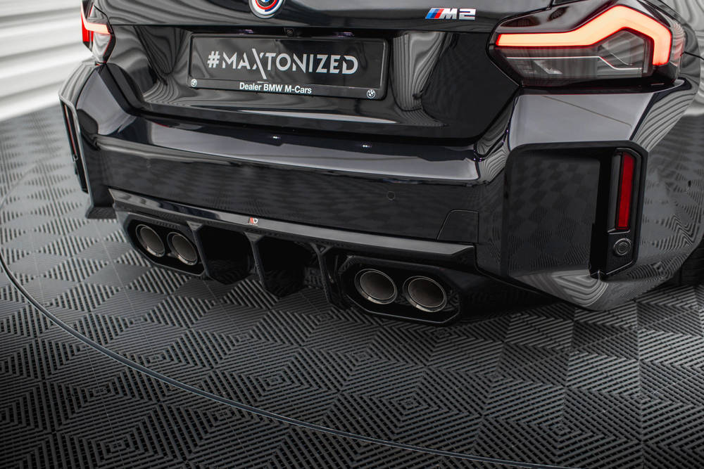Diffuser V.2 BMW M2 G87 Maxton Glans Zwart