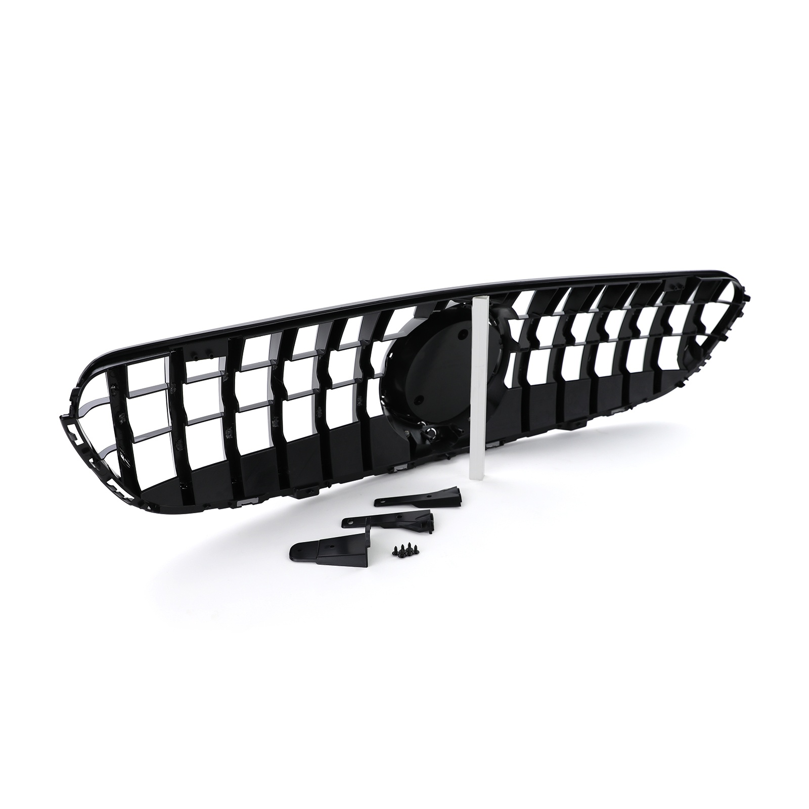 Grill Mercedes GLC X253 C253 (2015-2018) GT R Look Glans Zwart