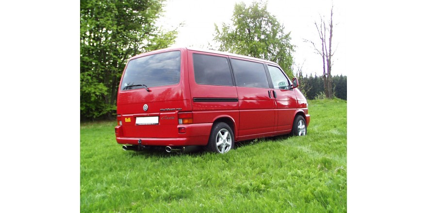 VW Bus T4 Einddemper rechts/links single-flow - 115x85 Typ 33 re