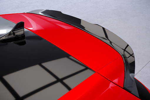Spoiler Volkswagen Golf 8 R GTI GTD GTE R-Line CSR Glans Zwart