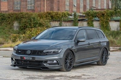 Zijskirts VW Passat R-Line B8 Glans Zwart
