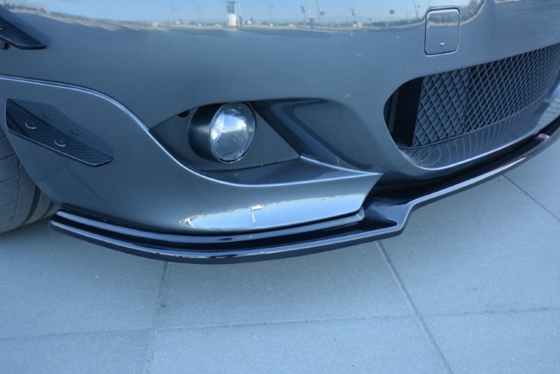 Voorspoiler BMW 5 E60/61 M-PACK Glanzend Zwart