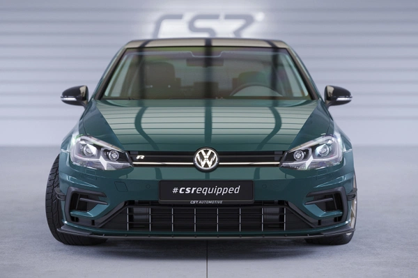 Voorspoiler | Cup Spoilerlip met ABE voor VW Golf 7 R / R-Line