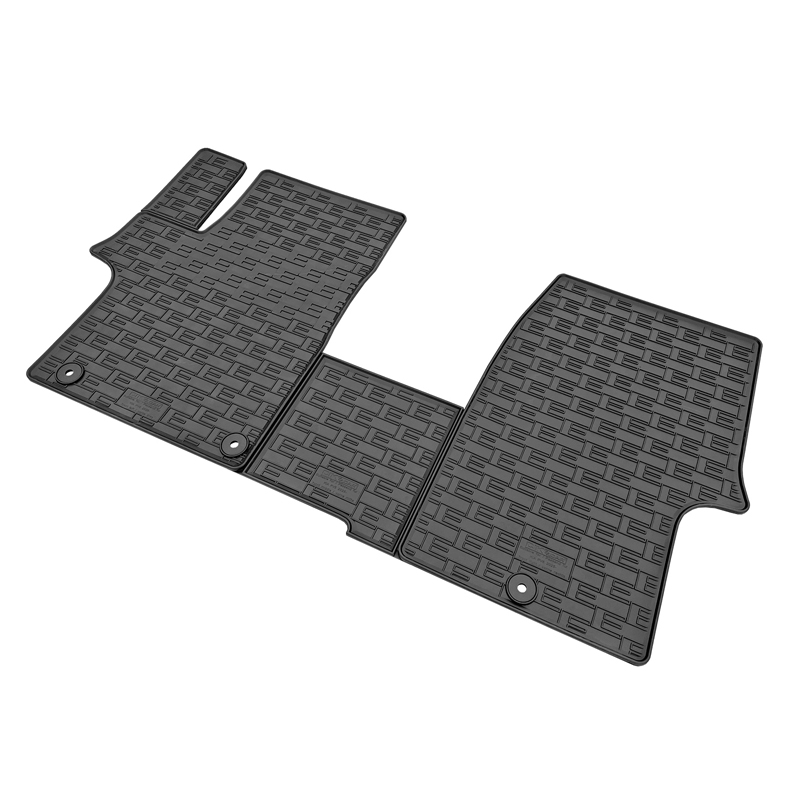 CIKCAR Rubber matten  Kia PV5 (EV) 2025- (alleen voor) (3-delig + montagesysteem)