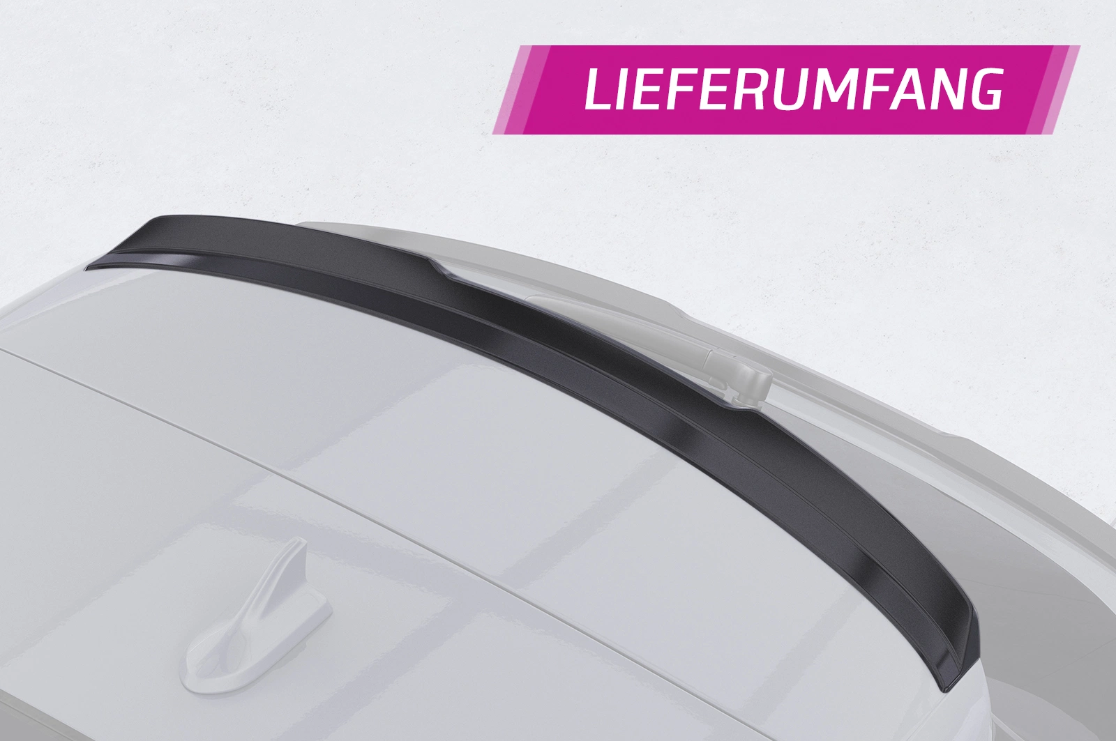 Achterspoiler Seat / Cupra Leon 4 (Typ KL) ST Glans Zwart - CSR Design