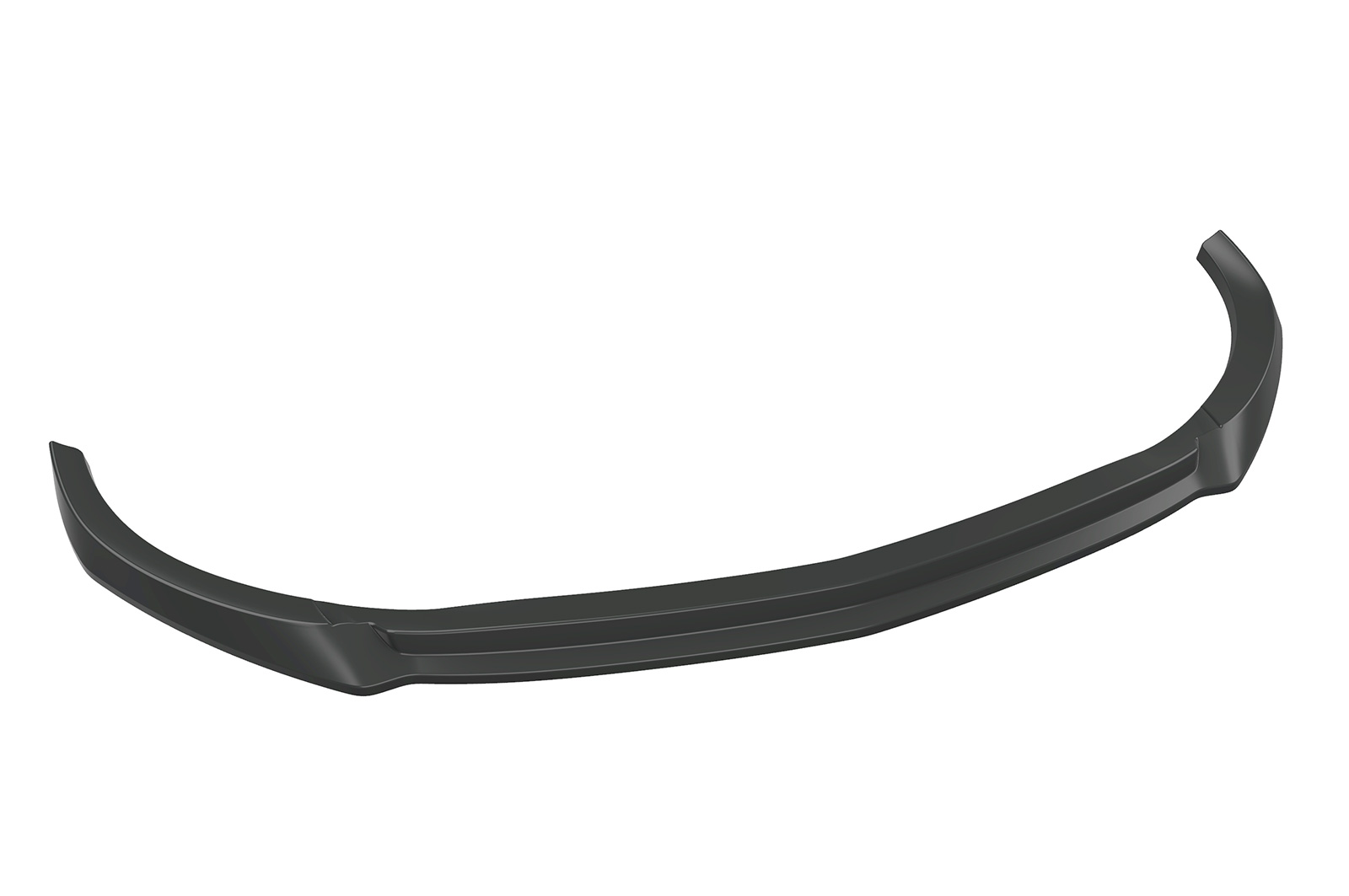 Voorspoiler Mercedes Benz CLA AMG Pakket C117 X117 CSR Glans Zwart