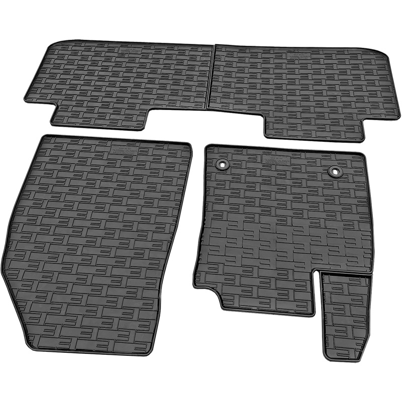 CIKCAR Rubber matten  MG S5 EV 2025- (3-delig + montagesysteem)