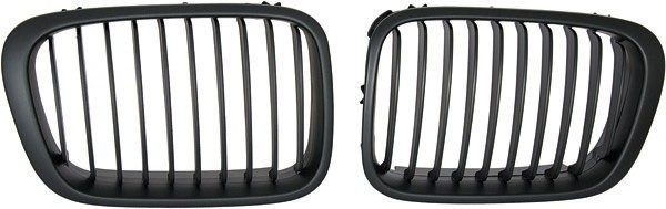 Grill zwart ribben BMW E46 Limousine/Compact
